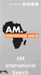 Mobile Screenshot of aminternationalsearch.com